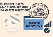 RBI Consolidates 9,445 Circulars into 244 Master Directions: A Historic Regulatory Clean-Up RBI-Regulatory-Framework-Consolidation