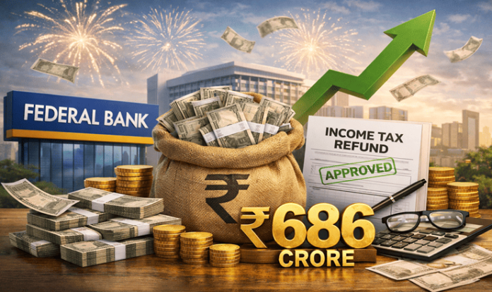 Big Relief for Federal Bank: Income Tax Department Approves Rs 686 Crore Refund