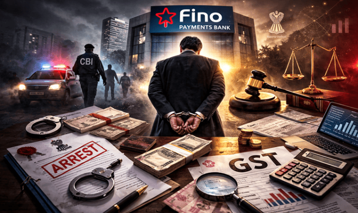 fino-payments-bank-ceo-arrested GST Case: Fino Payments Bank Chief Rishi Gupta Arrested