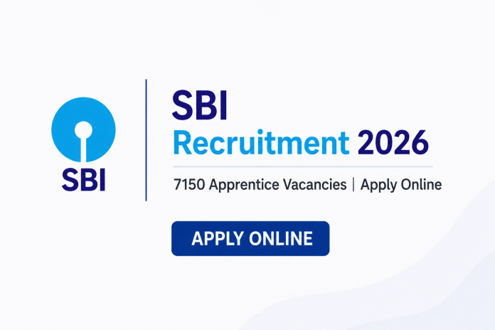 SBI Recruitment 2026 – 7150 Apprentice Vacancies | Apply Online