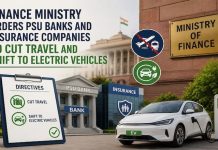 Finance Ministry Tightens the Belt: PSU Banks & Insurers Told to Cut Travel, Go Electric PSU go ev